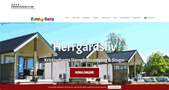 Desktop Screenshot of herrgardsliv.se